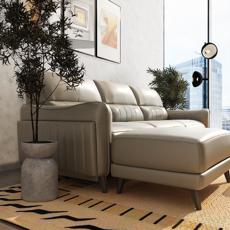 Americana Seattle 2.64m 3-Seater Zero Wall Full Top Grain Leather Electric Recliner Sofa (I) picket and rail