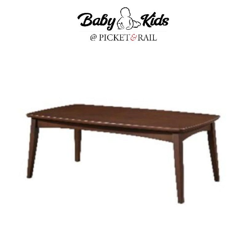 Americana Solid Wood Coffee Kids Table Col: Cappucino  (IT-663) picket and rail