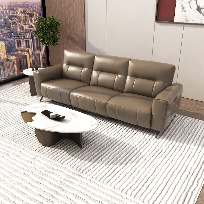 Americana Venus 2/3-Seater Zero Wall Full Top Grain Leather Electric Recliner Sofa with (I) picket and rail