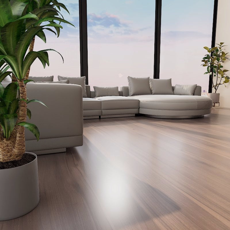 Americana ZX 4.82m 3-Seater/L-Shape Italian Minimalist Design Top Grain Leather Sofa picket and rail