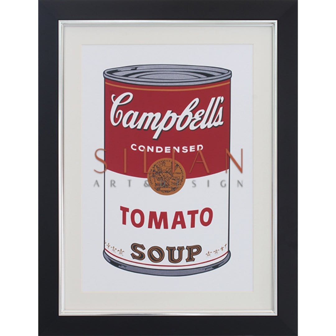 Andy Warhol - Campbell&#39;s Soup I: Tomato, 1968 (PT1808) picket and rail