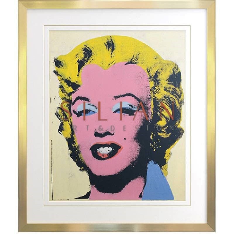 Andy Warhol - Lemon Marilyn 1962 (PT1902) picket and rail