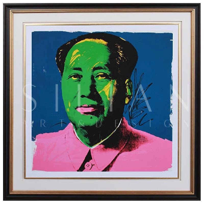Andy Warhol - Mao, 1972 (PT1365) picket and rail