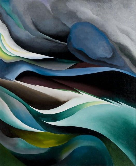 Georgia O’Keeffe  “From the Lake No. 1", 1924 | Licensed Art Print | Framed Art | Lithograph | Abstract