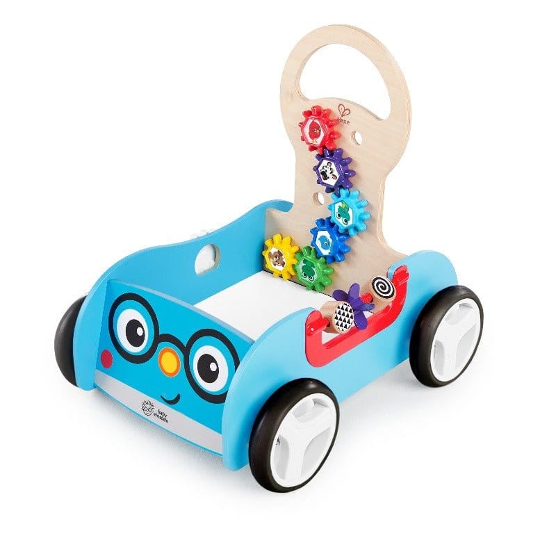 Baby Einstein Discovery Buggy Wooden Activity Walker &amp; Wagon BE11875 picket and rail