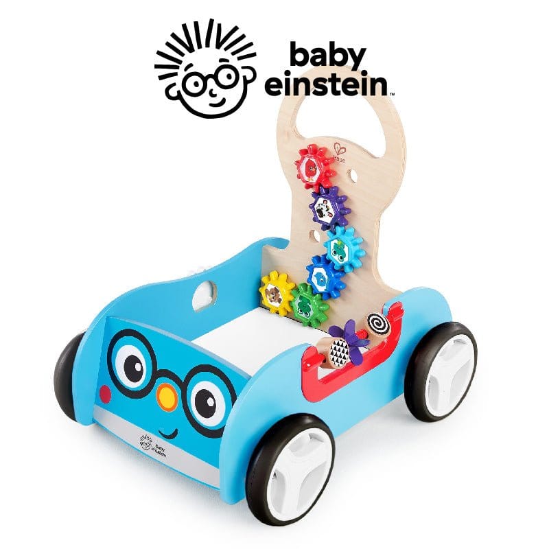 Baby Einstein Discovery Buggy Wooden Activity Walker &amp; Wagon BE11875 picket and rail
