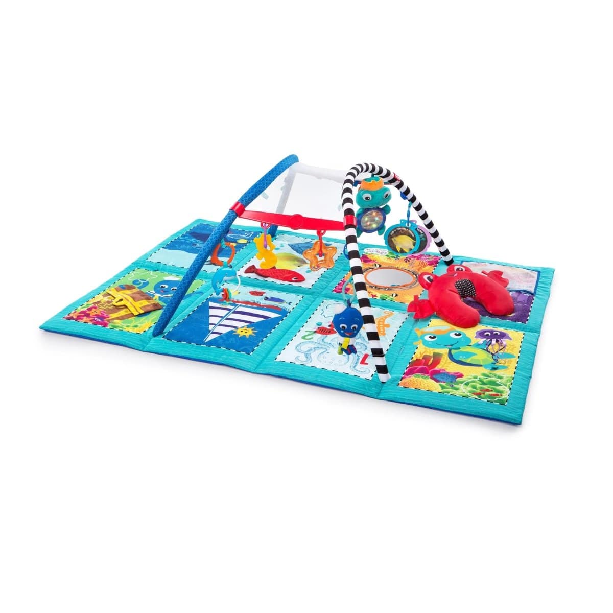 Baby Einstein Discovery Seas Multi-Mode Gym BE10871 picket and rail
