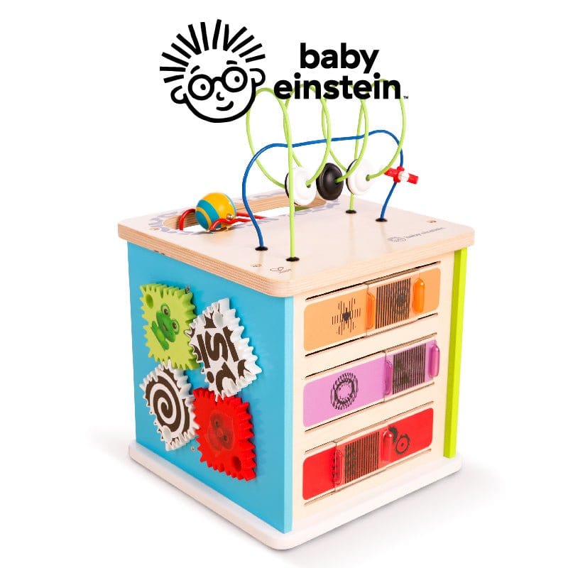 Baby Einstein HAPE Innovation Station Activity Cube BE11656 picket and rail