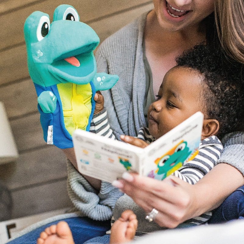 Baby Einstein Storytime With Neptune Puppet &amp; Book BE11734 picket and rail