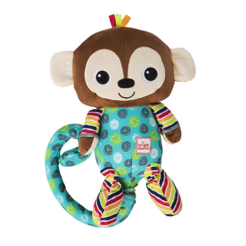 Bright Starts Bananas The Tickle &amp; Tumble Monkey Toy BS11384 picket and rail