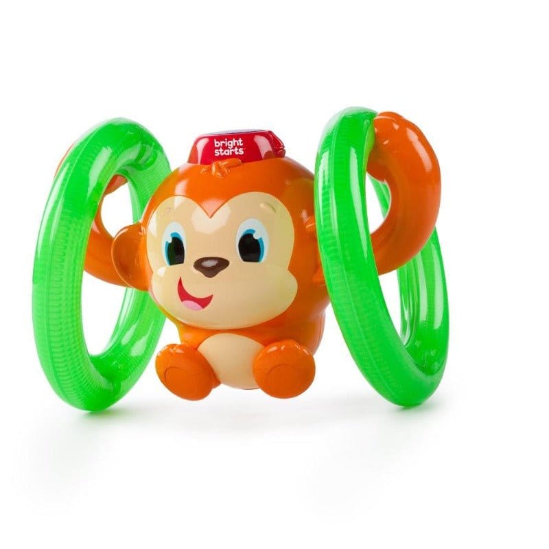 Bright Starts LLB Roll &amp; Glow Monkey Toy BS52181 picket and rail