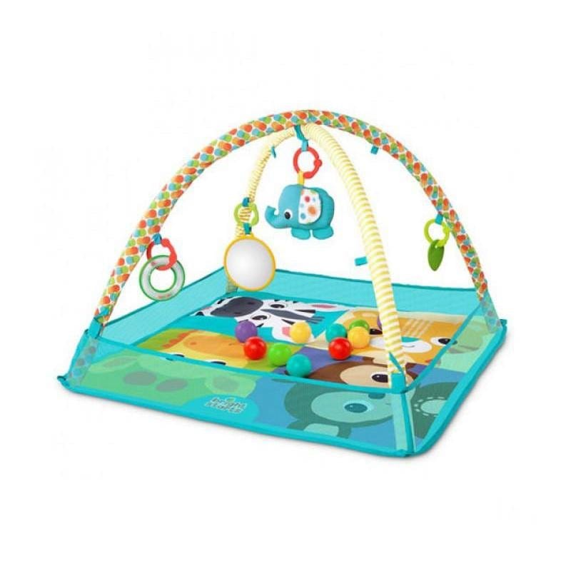 Bright Starts Mesh Ball Pit Fun Activity Gym BS11154 picket and rail