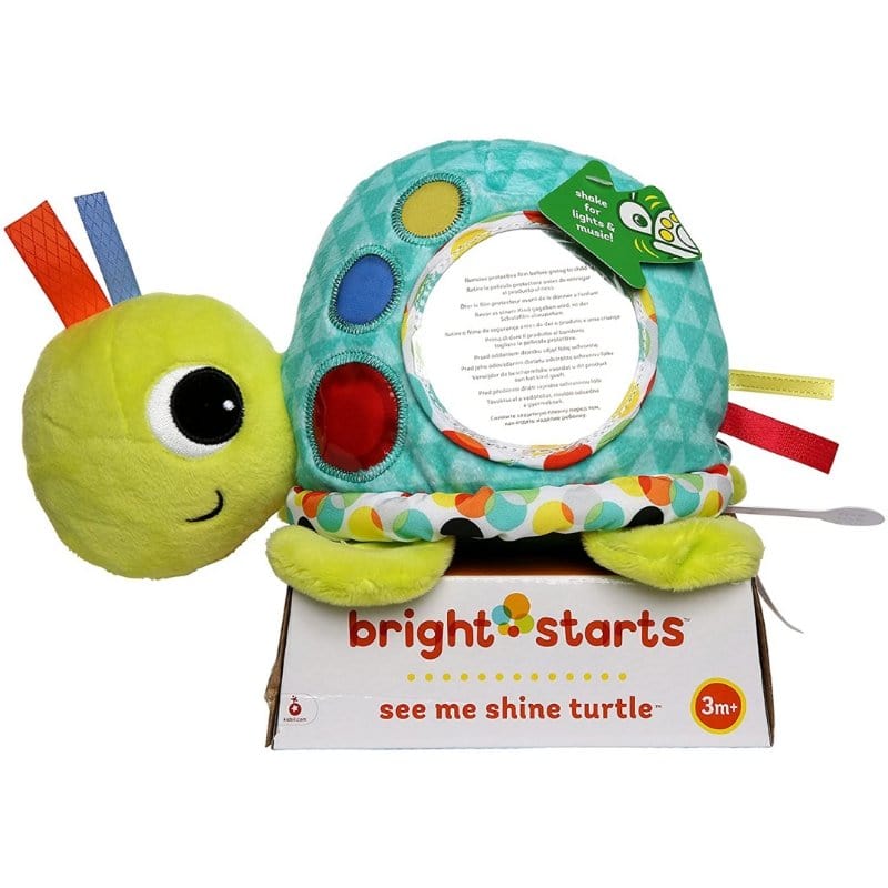 Bright Starts See Me Shine Turtle Toy BS10542 picket and rail
