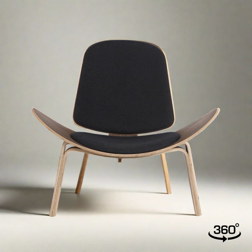 Cameo Chair (CH9103) - Custom Solid Wood American Oak Dining Chair Mid-Century Architect-Inspired Scandinavian Minimalist picket and rail