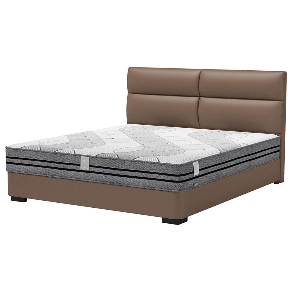 Cavalli Italia® MOJITO Modern Leather Upholstered Bed picket and rail