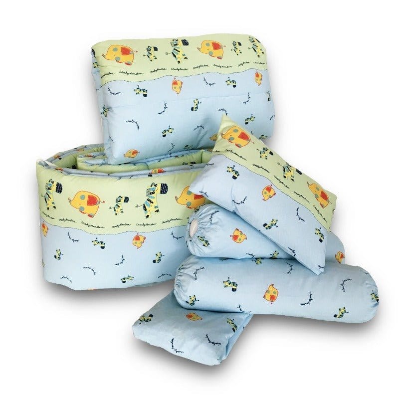 Cheeky Bon Bon 9pc Baby Cot Bedding Set for Newborn CK038 picket and rail