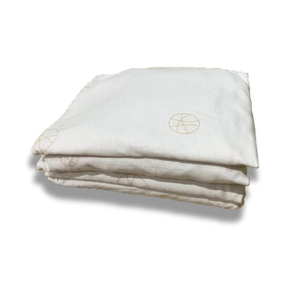 Cheeky Bon Bon Baby Blanket in 2-ply Soft Cotton Jersey 115x145cm CKLM5003-CD picket and rail