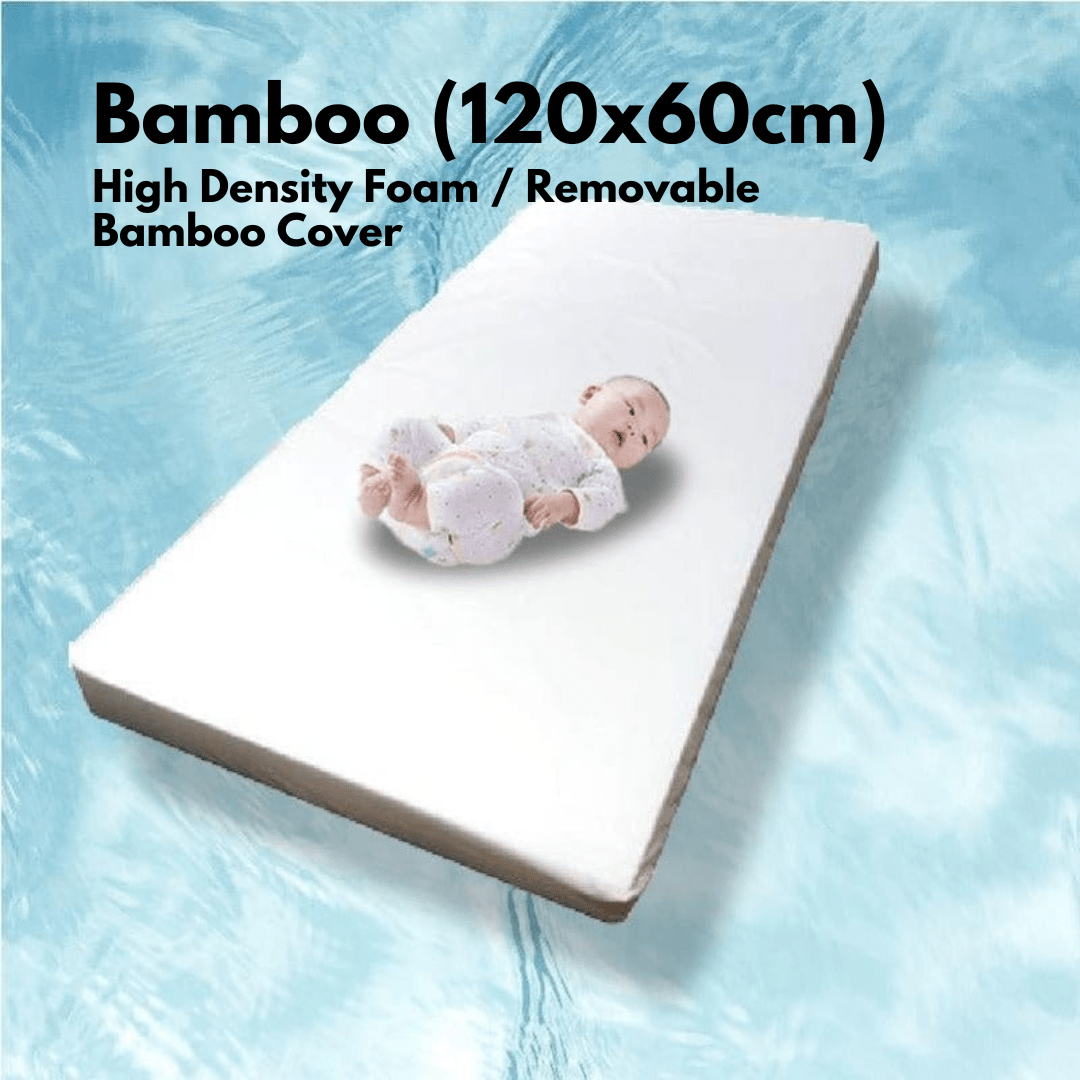 Cheeky Bon Bon D18 Baby Cot Mattress Bamboo 60x120x10cm MAT D18 Picket Rail Custom Sofas Furniture