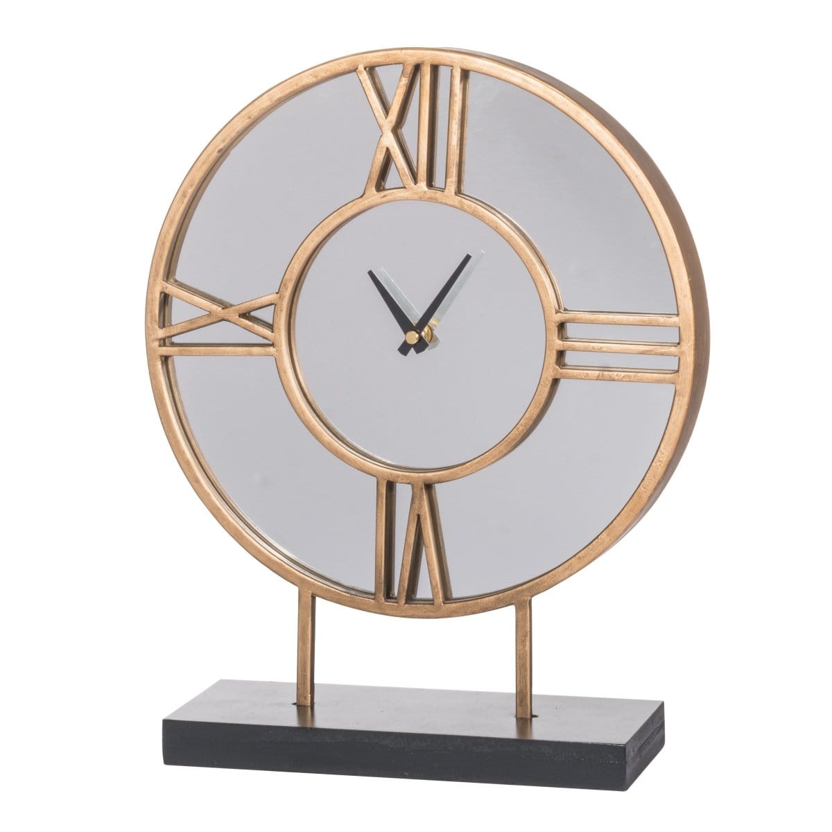 Clock - Kenzo Table Clock (AB-DF43492-DS) picket and rail