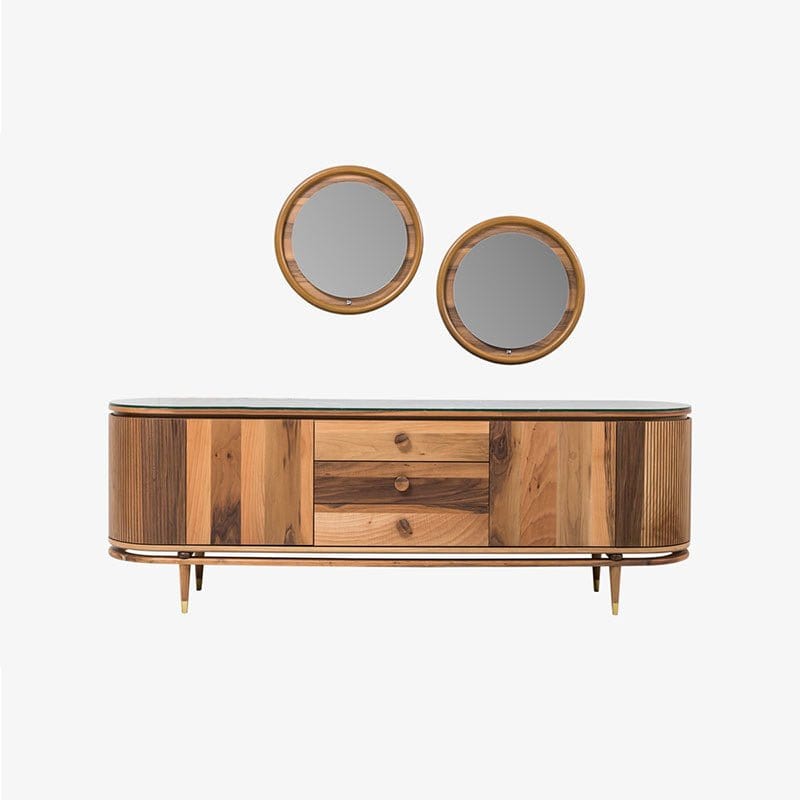 Coco Dining Buffet Sideboard picket and rail