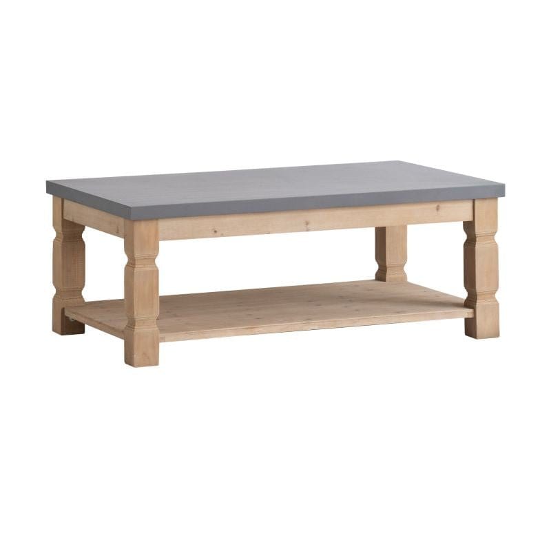 Coffee Table (48142) picket and rail