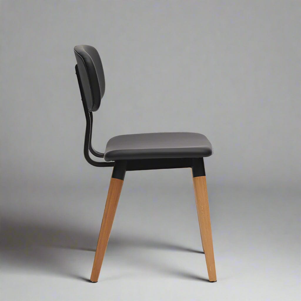 Copine Dining Chair (CH9187) - Custom Solid Wood American Oak Dining Chair Mid-Century Architect-Inspired Scandinavian Minimalist picket and rail