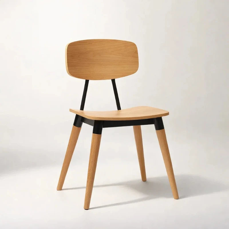 Copine Dining Chair (CH9187) - Custom Solid Wood American Oak Dining Chair Mid-Century Architect-Inspired Scandinavian Minimalist picket and rail