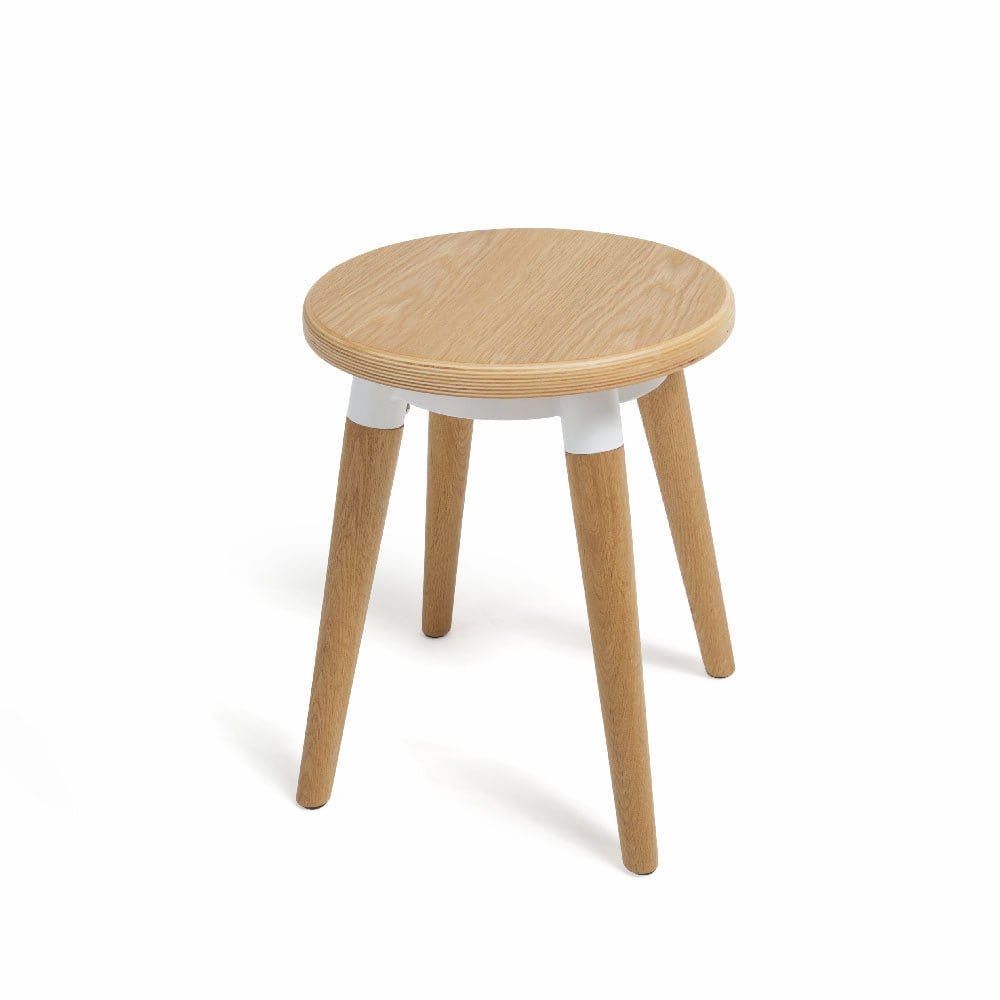 Copine Solid Wood Dining Stool (MCS-SD15211-WAL ) picket and rail