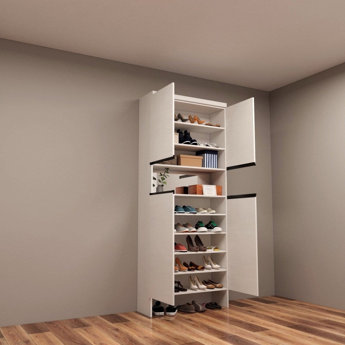 Custom Carpentry Full-Height Shoe Cabinet - Assorted Colour (SC1) - P&R ...