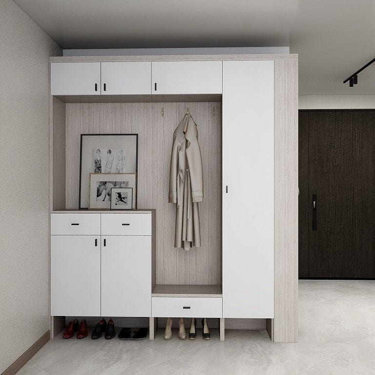 Custom Carpentry Full-Height Shoe Cabinet (SC05) - P&R Custom Furniture ...