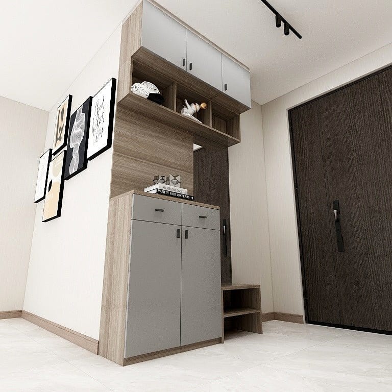 Custom Carpentry Full-Height Shoe Cabinet (SC29) - P&R Custom Furniture ...