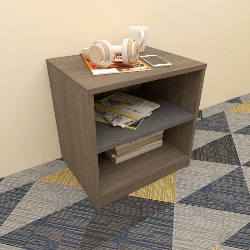 Custom Carpentry Nightstand / Bedside Table picket and rail