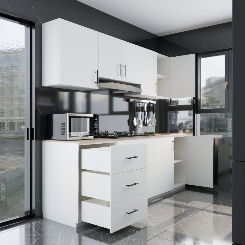 Custom Design Kitchen Cabinet - ML2 picket and rail