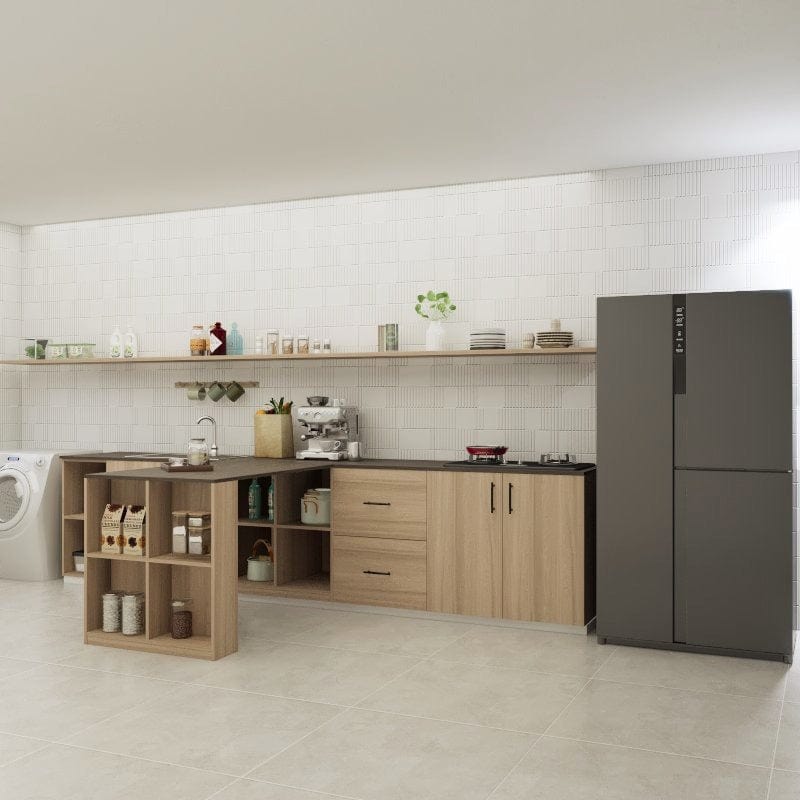 Custom Design Kitchen Cabinet - ML4 picket and rail
