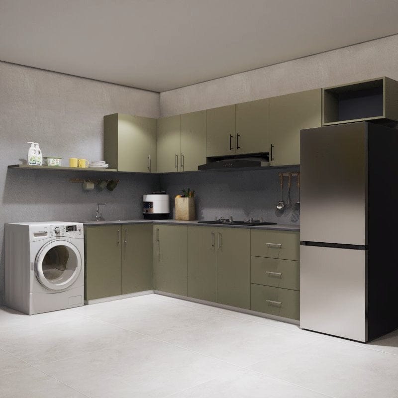 Custom Design Kitchen Cabinet - ML5 picket and rail