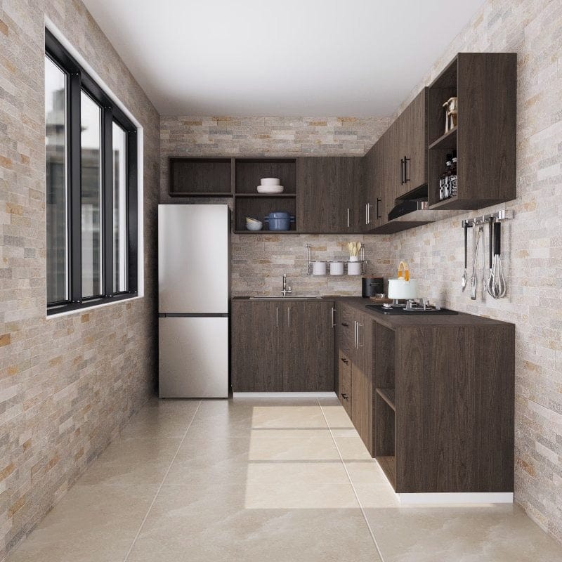 Custom Design Kitchen Cabinet - ML6 picket and rail