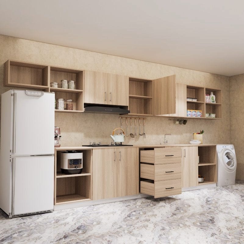 Custom Design Kitchen Cabinet - ML7 picket and rail