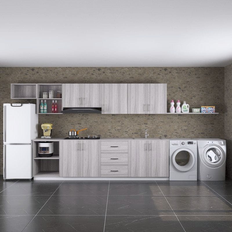 Custom Design Kitchen Cabinet - ML8 picket and rail