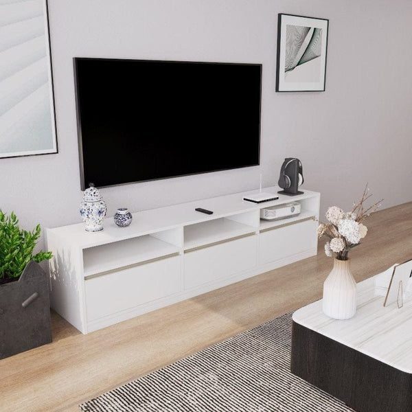 Custom Minimalist Design 1.5m to 2m TV Console with Storage -T1 ...