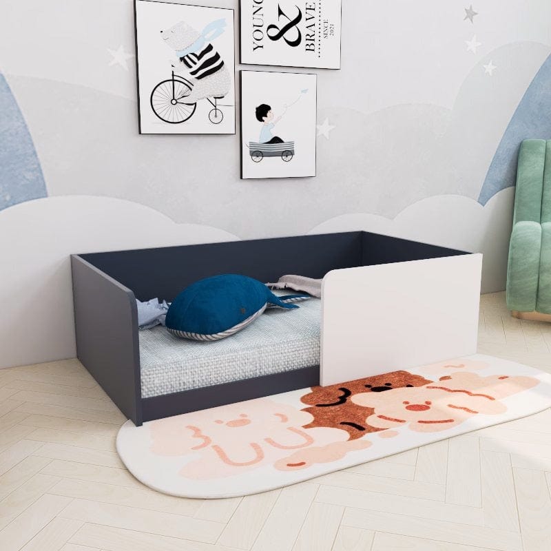 Custom Montessori Floor Bed / Baby Cot - S1 picket and rail