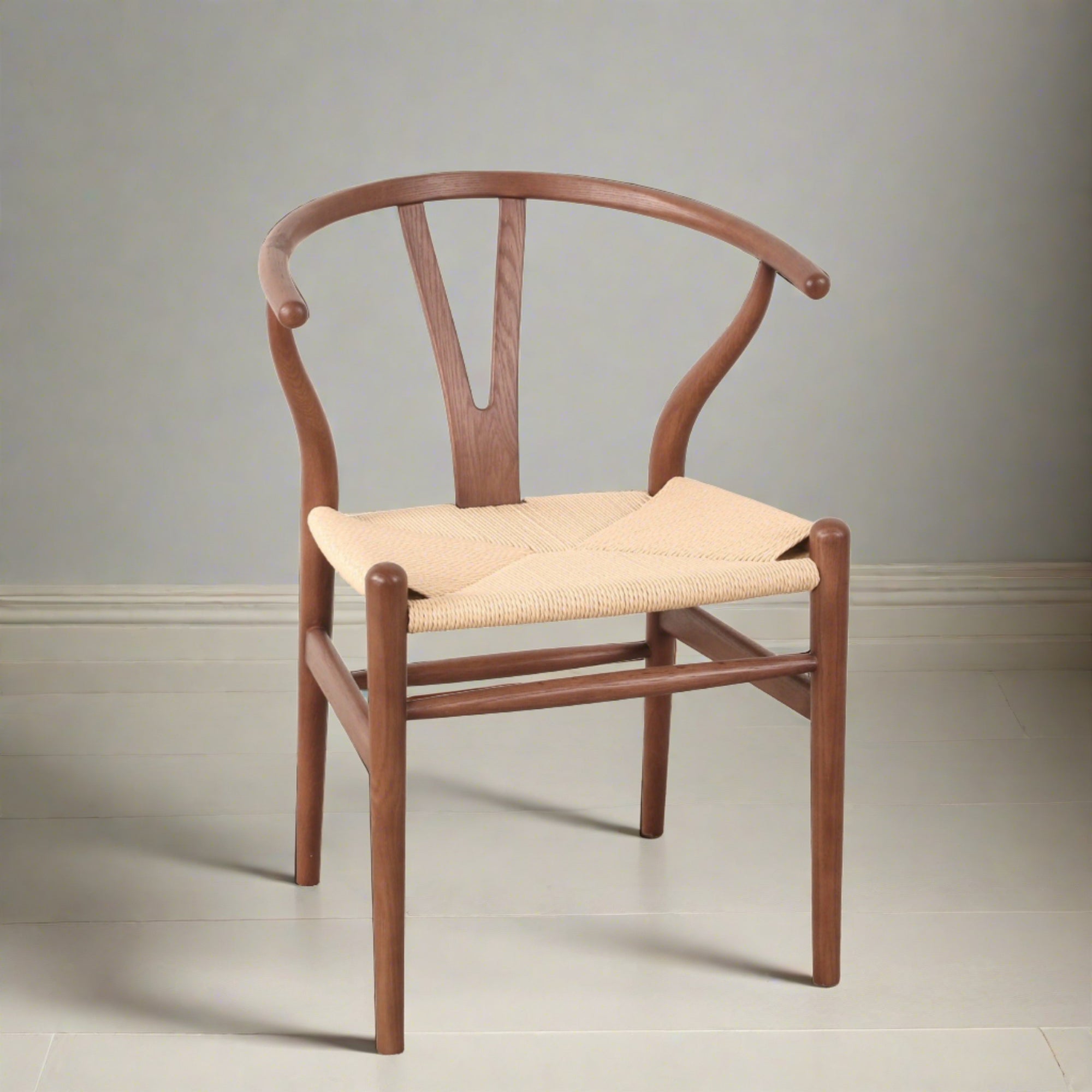Custom Solid Wood Dining Chair - picket and rail