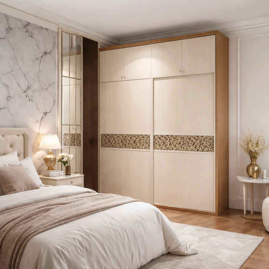 Custom Wardrobe System (Garden) Length 1.5-2m Full Height Sliding Door System (Built-In or Freestanding) picket and rail