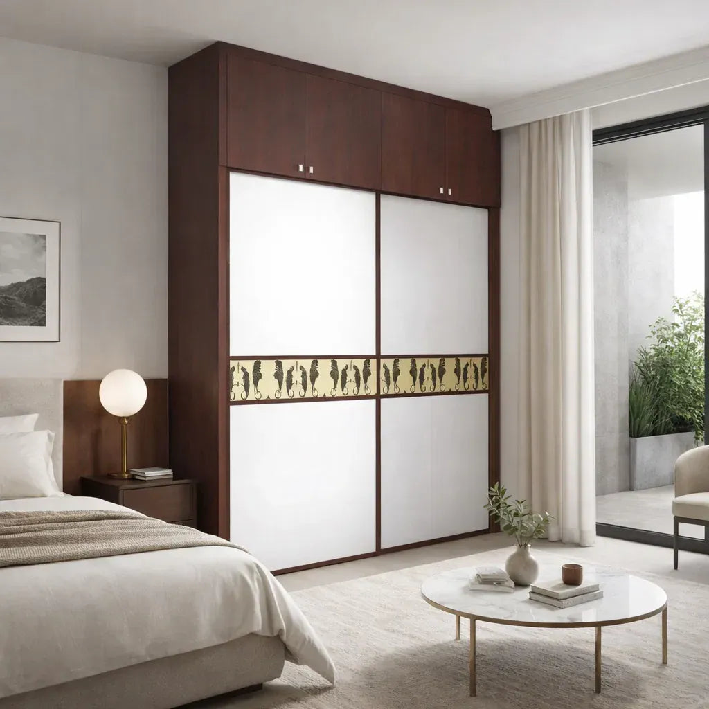 Custom Wardrobe System (Imperial) Length 1.5-2m Full Height Sliding Door System (Built-In or Freestanding) picket and rail