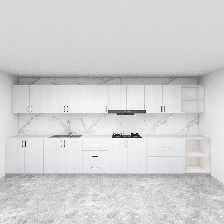 Americana Design 2 Custom 32Feet Kitchen Picket&Rail Custom