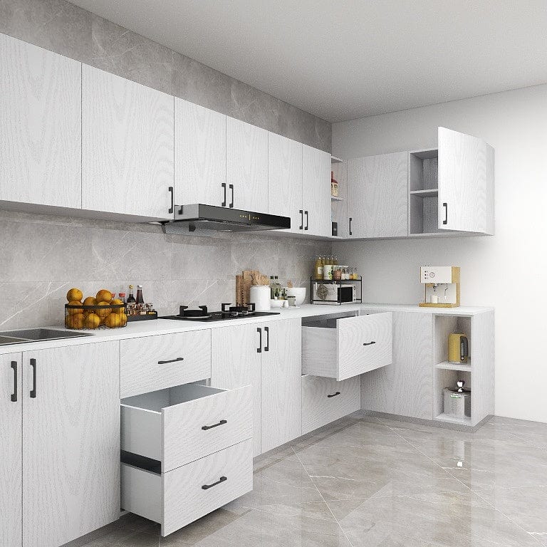Customized 32 Feet Modern Minimalist Kitchen Cabinet L Shape Design 3 Picket And Rail 30169532530758 800x ?v=1687055775