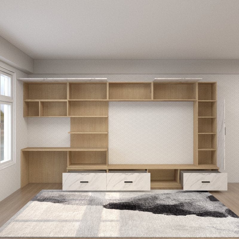 Customized Feature Wall TV Console Set (TV9) - Picket&Rail Custom Sofas ...