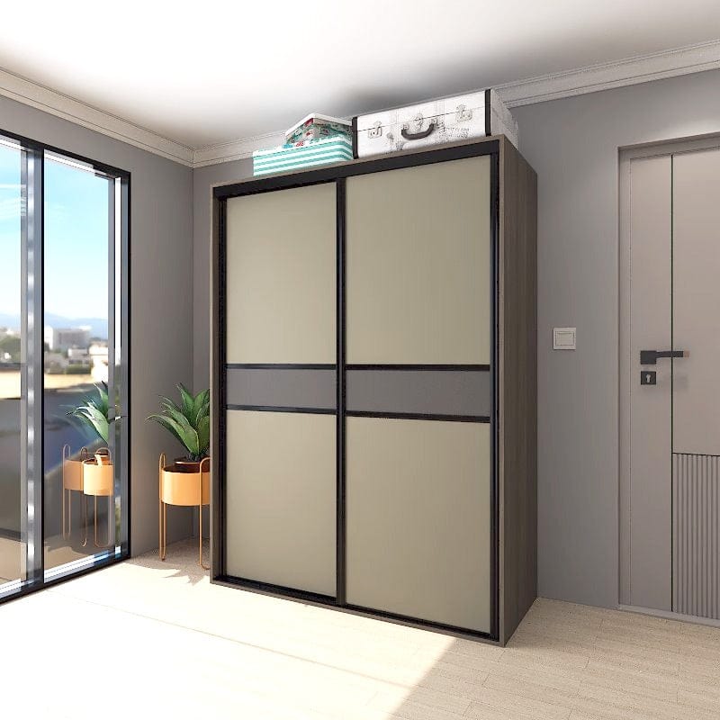 Customized Wardrobe Svelte Series Sliding Door Wardrobe - SSLDW1 picket and rail