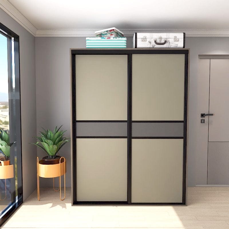 Customized Wardrobe Svelte Series Sliding Door Wardrobe - SSLDW1 picket and rail