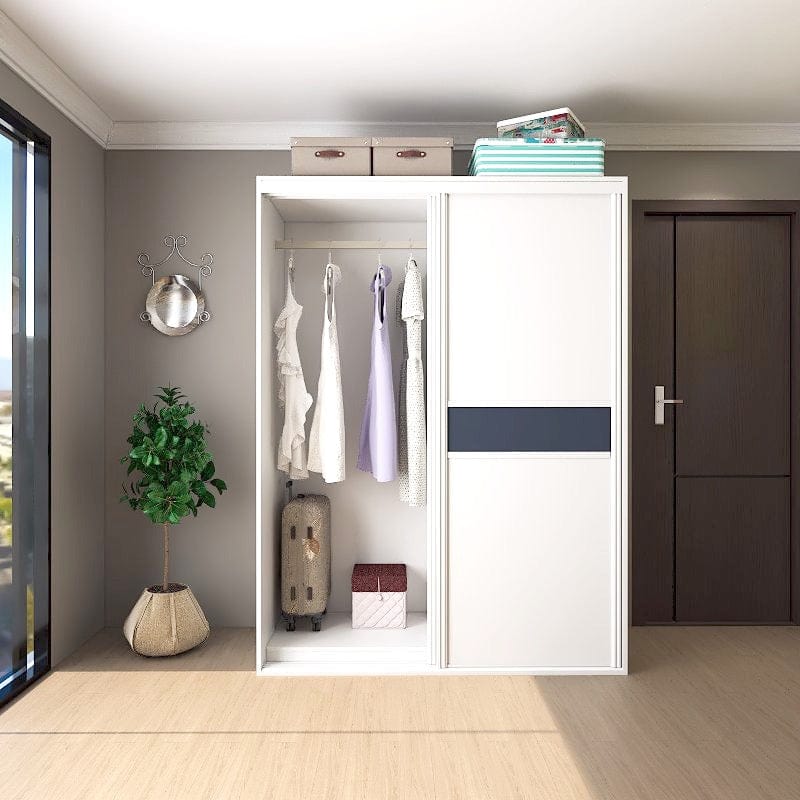 Customized Wardrobe Svelte Series Sliding Door Wardrobe - SSLDW2 picket and rail