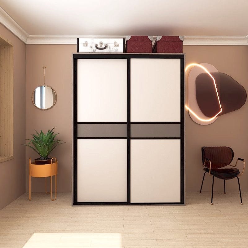 Customized Wardrobe Svelte Series Sliding Door Wardrobe - SSLDW3 picket and rail